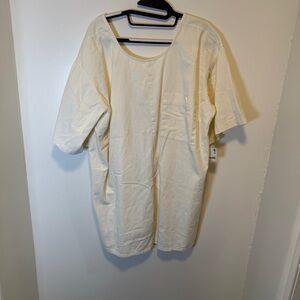 Free-est Dean Romper off white plaster color women's size medium‎ NWT